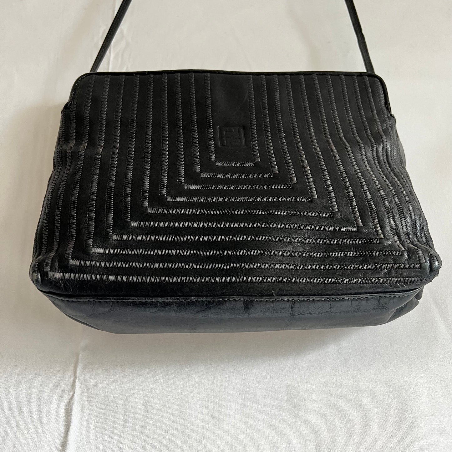 Vintage Fendi Leather Crossbody