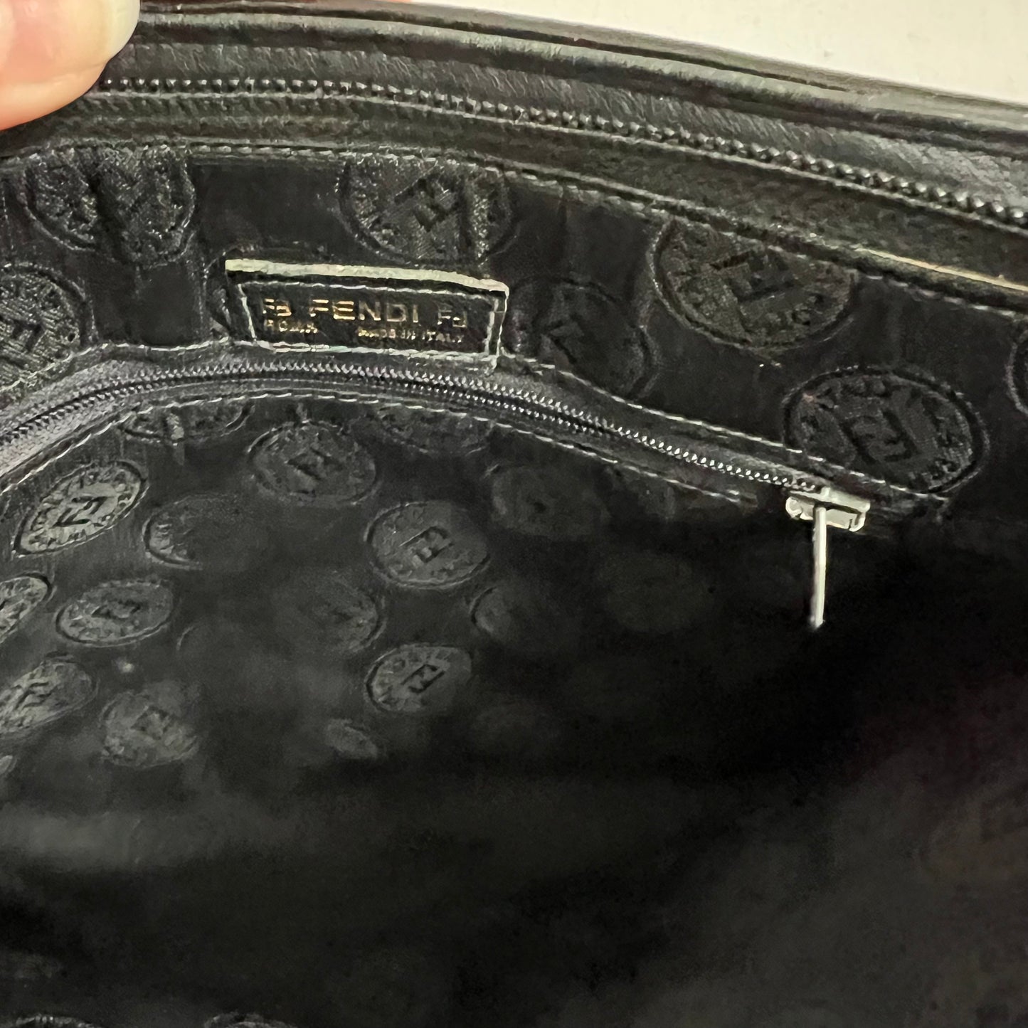 Vintage Fendi Leather Crossbody